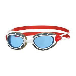 TSK Shop Swimming Schwimmbrillen & Zubehör Zoggs Predator white/red, tint blue R