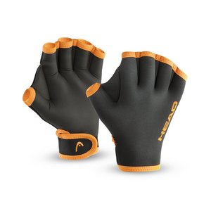 TSK Shop Swimming Swimming-Socken & -Handschuhe Head Swim Glove S Schwarz / Orange