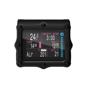 TSK Shop Tauchausrüstung Tauchcomputer Shearwater Perdix 2 Ti Black Vollfarb-LCD, Air Integrated