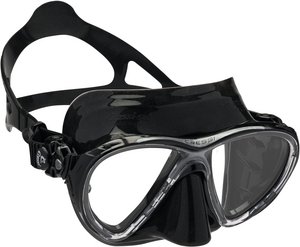 TSK Shop ABC Masken Cressi Big Eyes Evo dark Schwarz / Schwarz