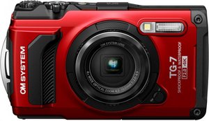 TSK Shop Foto/Video Foto-/Videokameras Olympus Tough TG-7 red