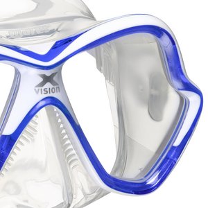 TSK Shop ABC Masken Mares X-Vision Transparent / Blau