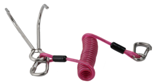 TSK Shop Tauchzubehör Tools Riffhaken mit Doppelkralle pink