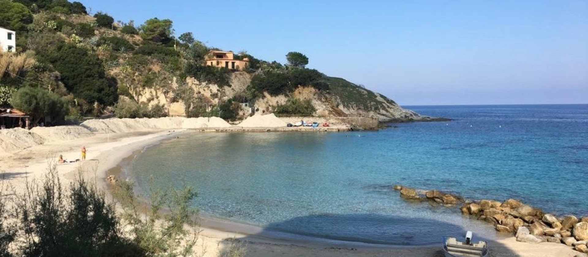 TSK Tauchreise in Elba Freedive Woche Landschaft