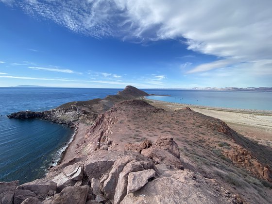 Hike auf San José Island