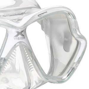 TSK Shop ABC Masken Mares X-Vision Transparent / Weiss