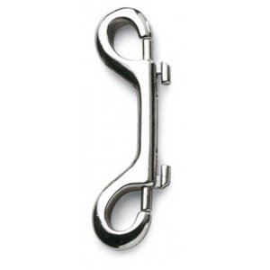 TSK Shop Tauchzubehör Tools Doppelkarabiner Inox 90 mm