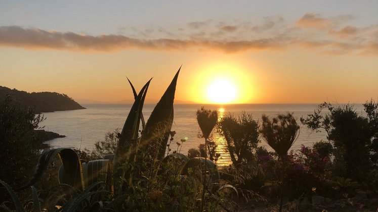 Elba Sonnenuntergang