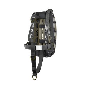 TSK Shop Tauchausrüstung Jackets Mares Tactical Green Single Backmount Set