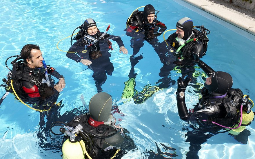 PADI Poollesson