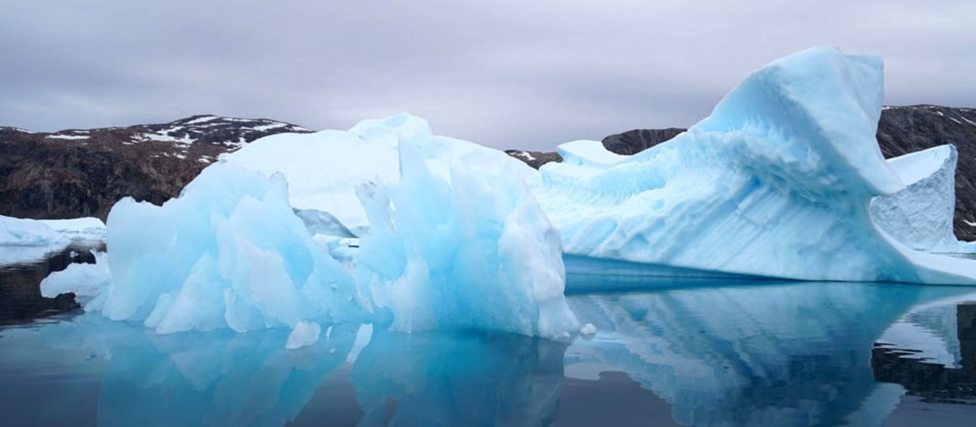 Eisberge in Grönland