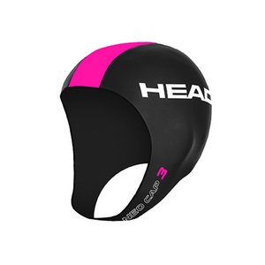 TSK Shop Swimming Schwimmhauben Head Neo Cap 3 L/XL Schwarz / Pink