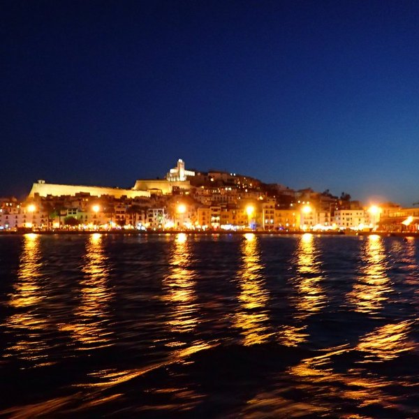 Ibiza Stadt by Night