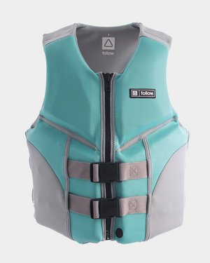 TSK Shop Freizeit SUP, Surfen & allg. Wassersport Follow Cure Womens CGA Jacket Teal 10 / M