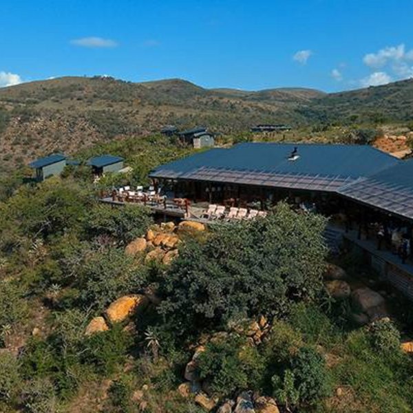 Lodge des Lodge Hluhluwe-iMfolozi-Nationalpark