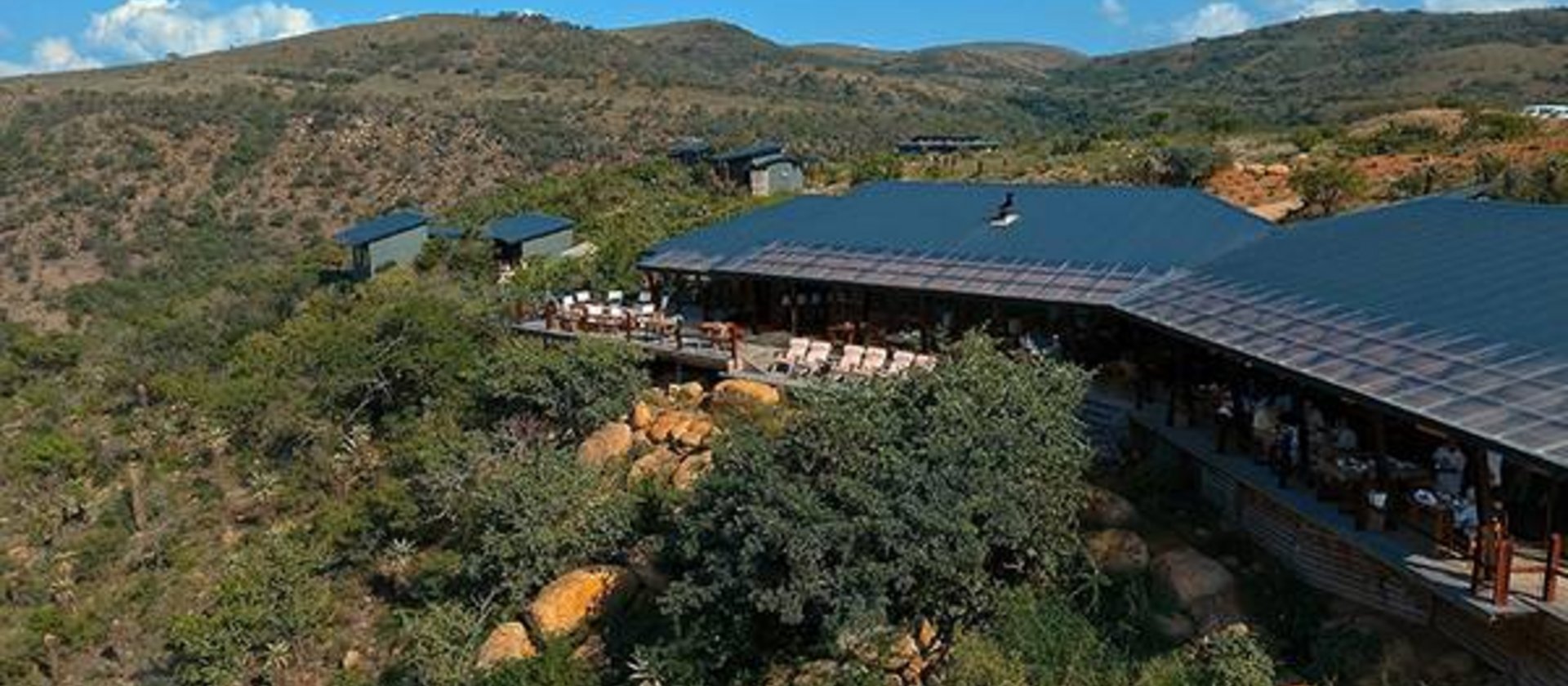 Lodge des Lodge Hluhluwe-iMfolozi-Nationalpark