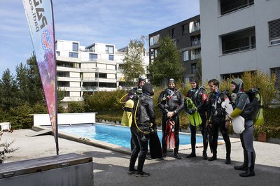 Piscine privée école de plongée TSK à Bern