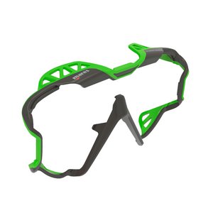 TSK Shop ABC Maskenzubehör Mares Pure Wire Frame Grau-Lime