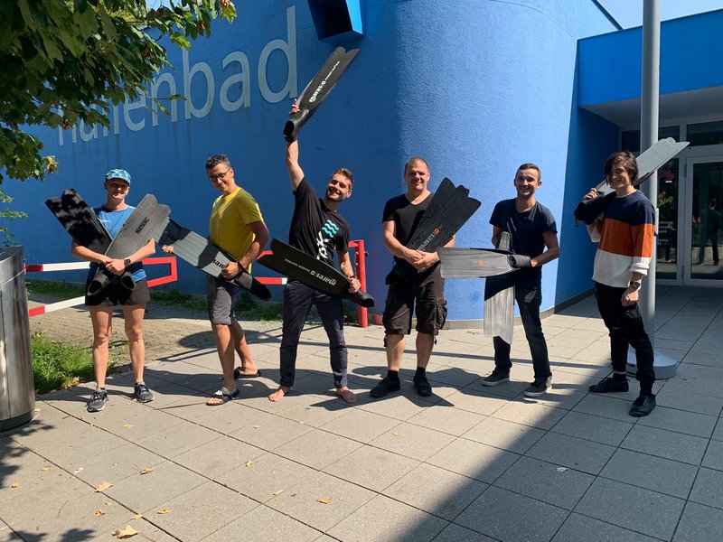 Freediving Gruppenbild nach Kursabschluss