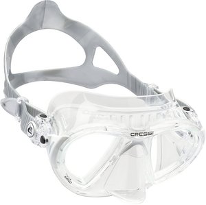 TSK Shop ABC Masken Cressi Nano Crystal Transparent / Weiss (nicht mehr lieferbar)