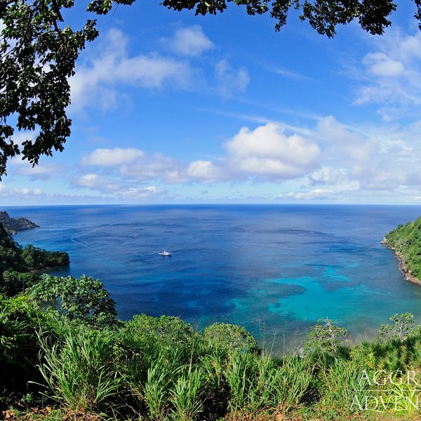 Ausblick von Cocos Island