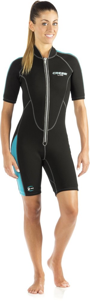 TSK Shop Tauchanzüge & Zubehör Neoprenanzüge Cressi Lido Lady 2mm Shorty 1/XS/36