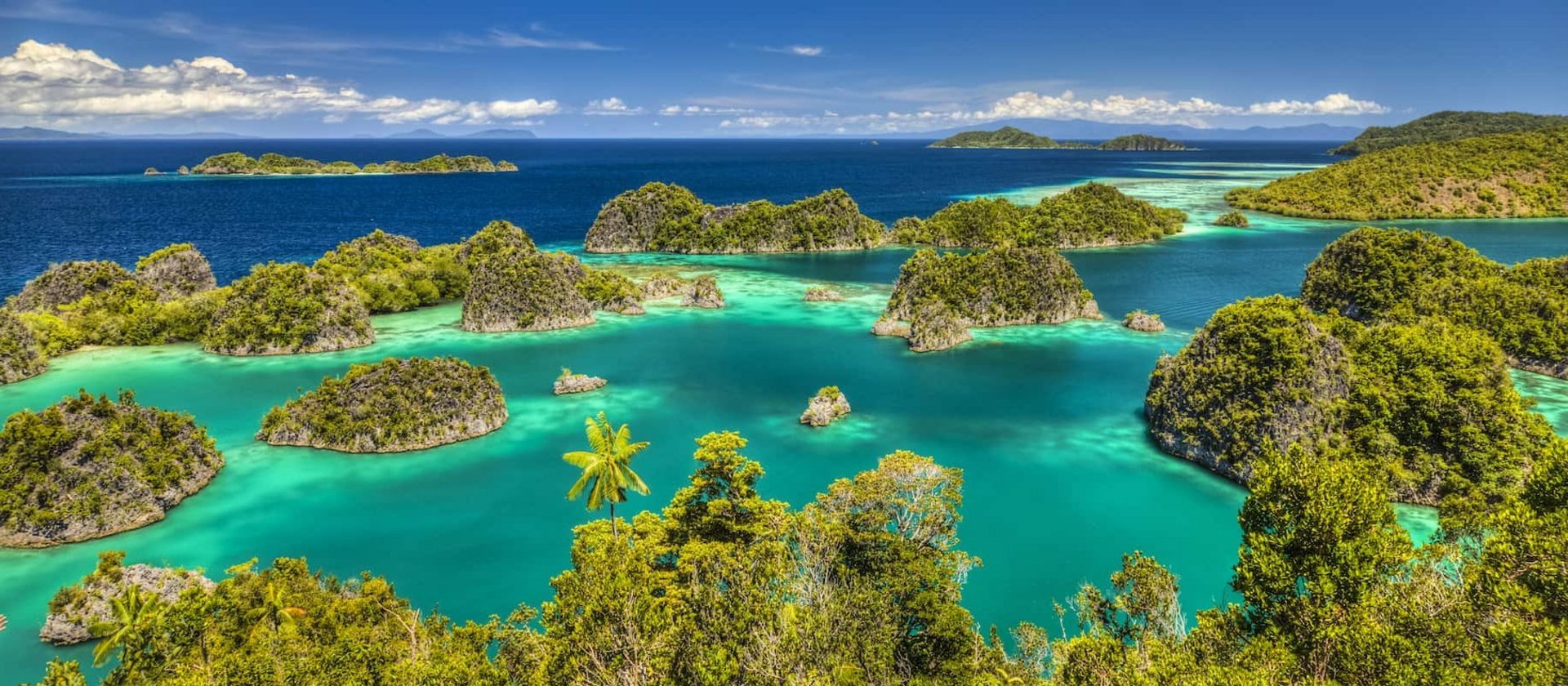 Traumhafte Raja Ampat Landschaft