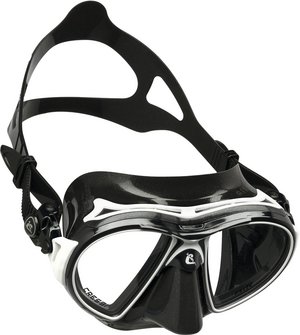 TSK Shop ABC Masken Mares Air Mask Sil. Black Schwarz / Weiss